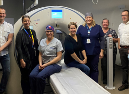 Shuswap Lake General Hospital's CT scan team